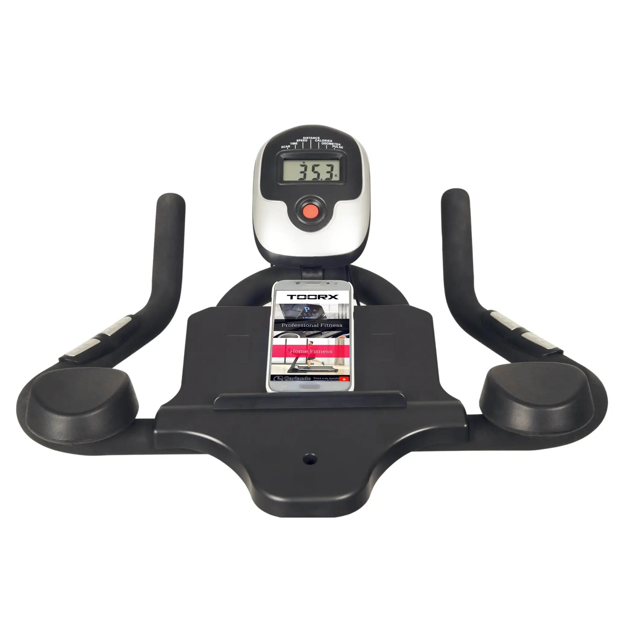 Gym bike SRX 60 EVO, Volano 20 Kg, peso utente 125 kg TOORX 2/7