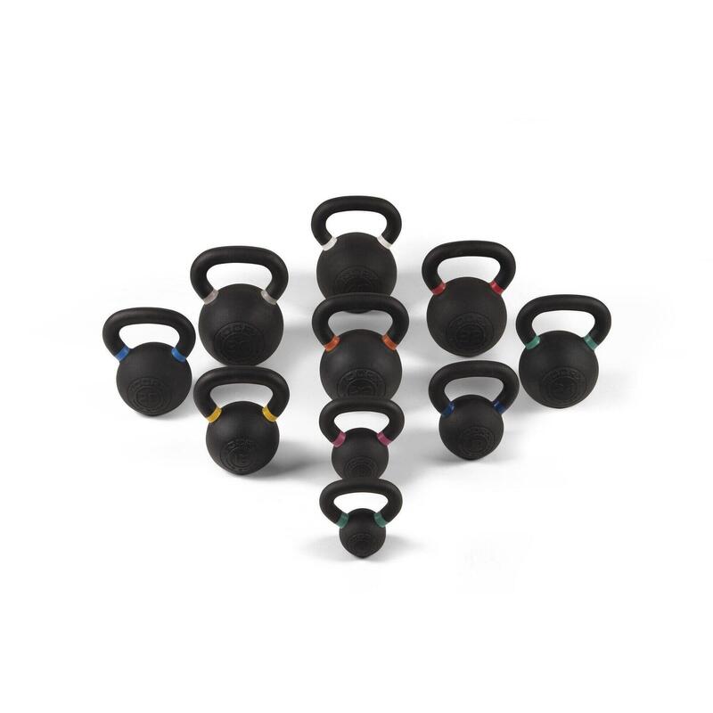 Crossfit Kettlebell Poedercoated 4 - 40 kg - 6 kg