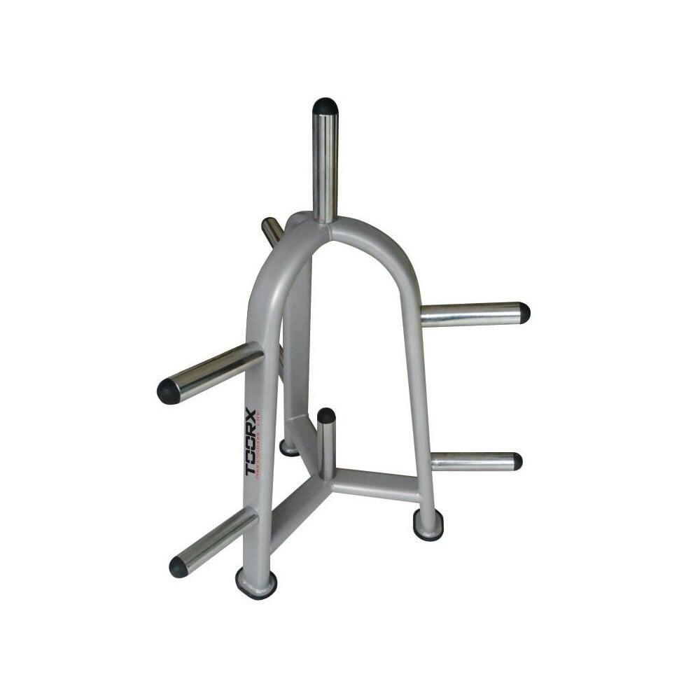 Toorx - Support De Stockage Pour Disques De Poids Rpd-50studio - Pour Disques De Poids D - Repose Barres - Noir - Decathlon