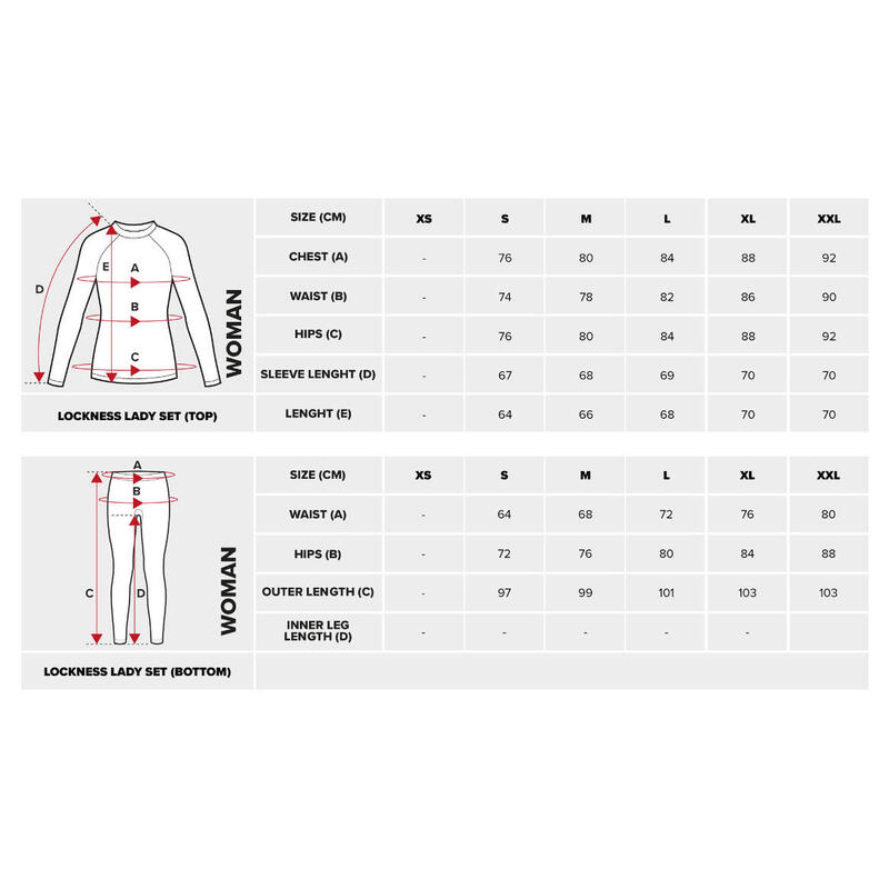 Bielizna termoaktywna damska Viking Lockness Set