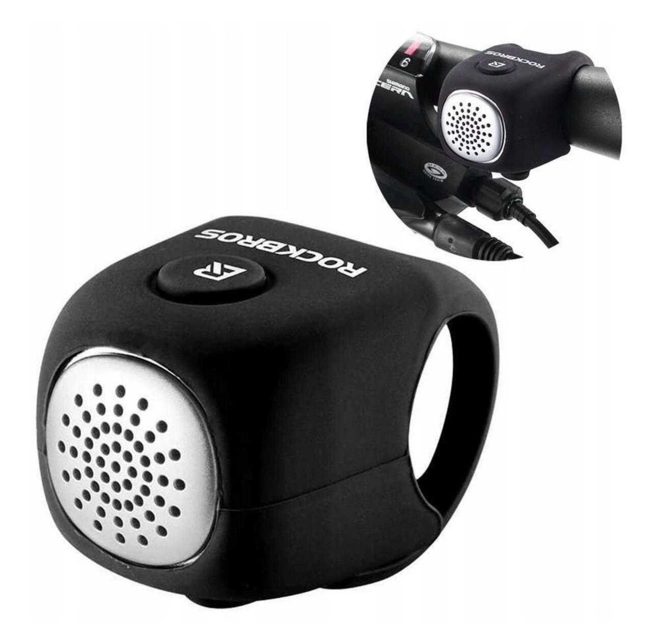 ROCKBROS Elektronische fietsbel Rockbros CB1709BK - zwart