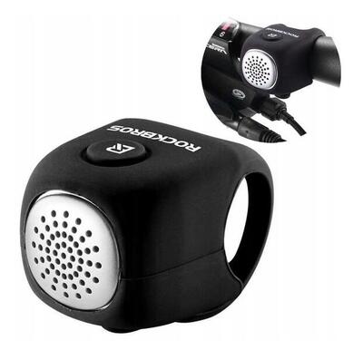 Campanello elettrico per bicicletta Rockbros CB1709BK - nero