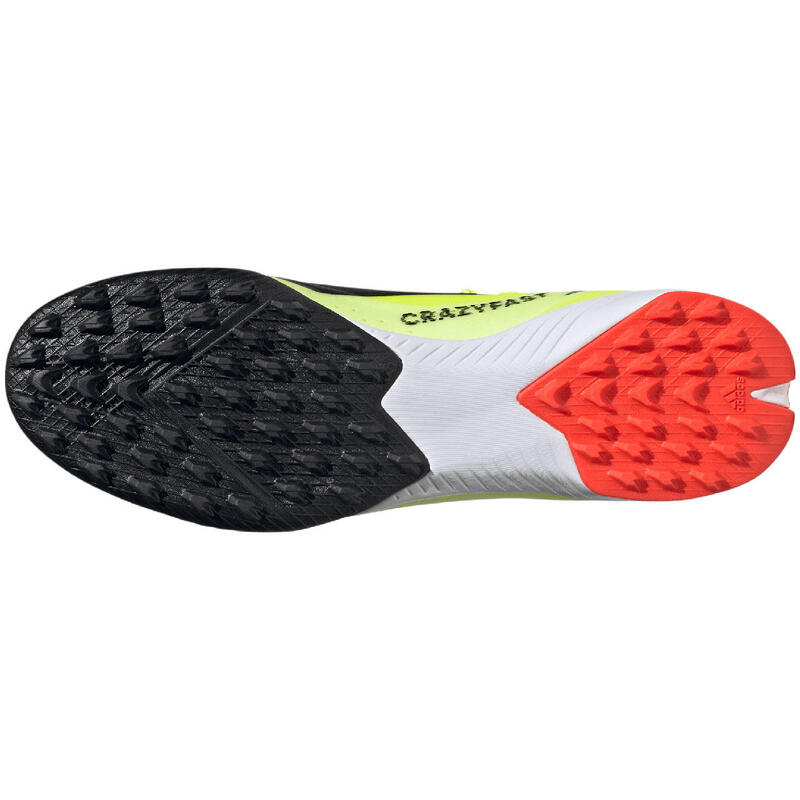 Bottes de foot Adultes Adidas X Crazyfast League Turf noir