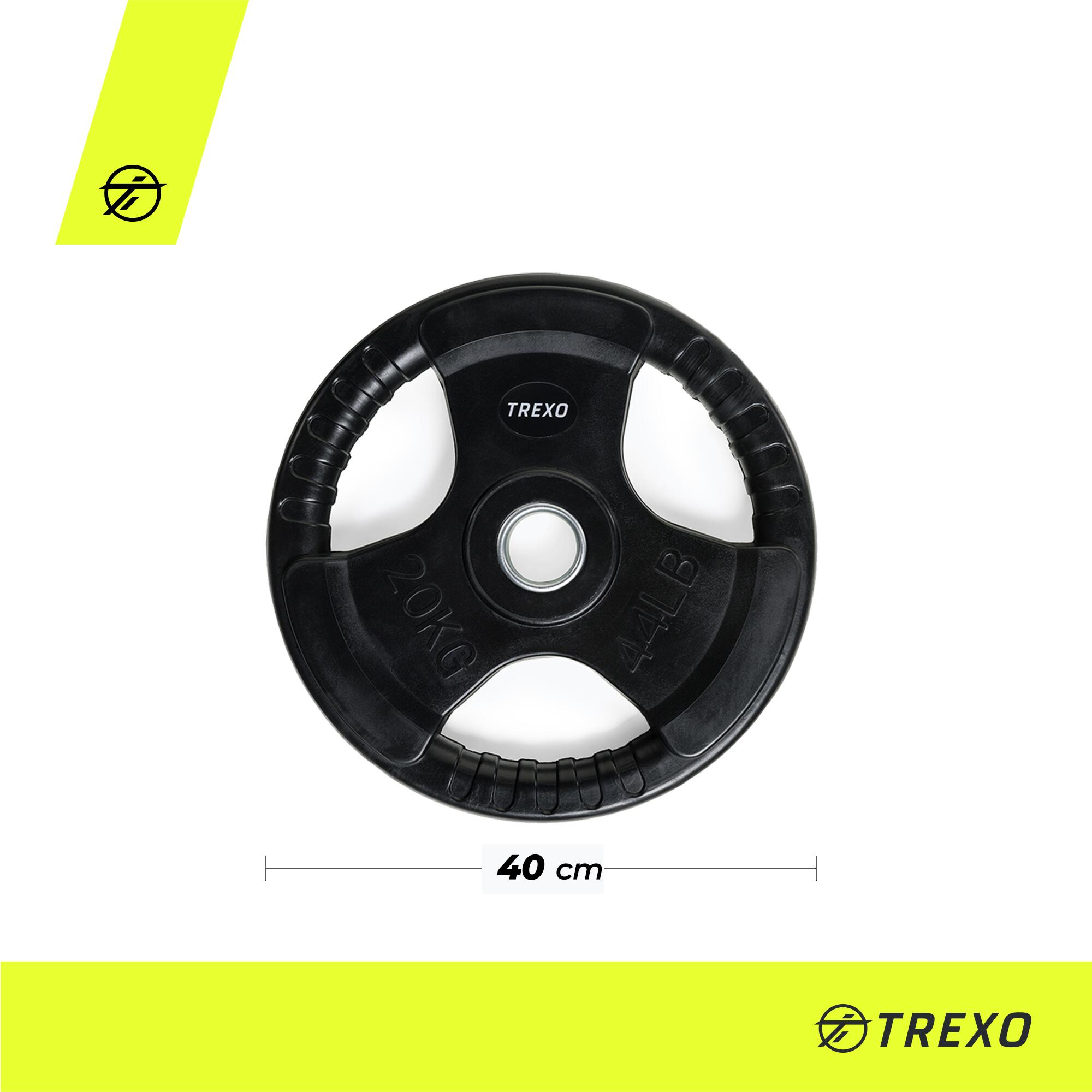 Ladung aus Gusseisen mit TREXO-Gummi 2/5