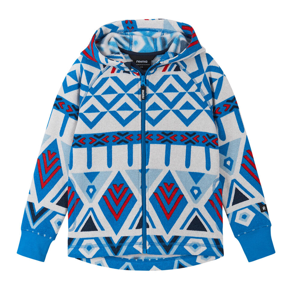 Bluza polarowa dziecięca Reima Northern z kapturem