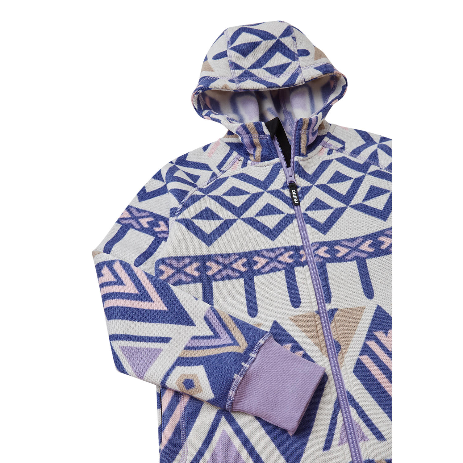 Bluza polarowa dziecięca Reima Northern z kapturem 4/7