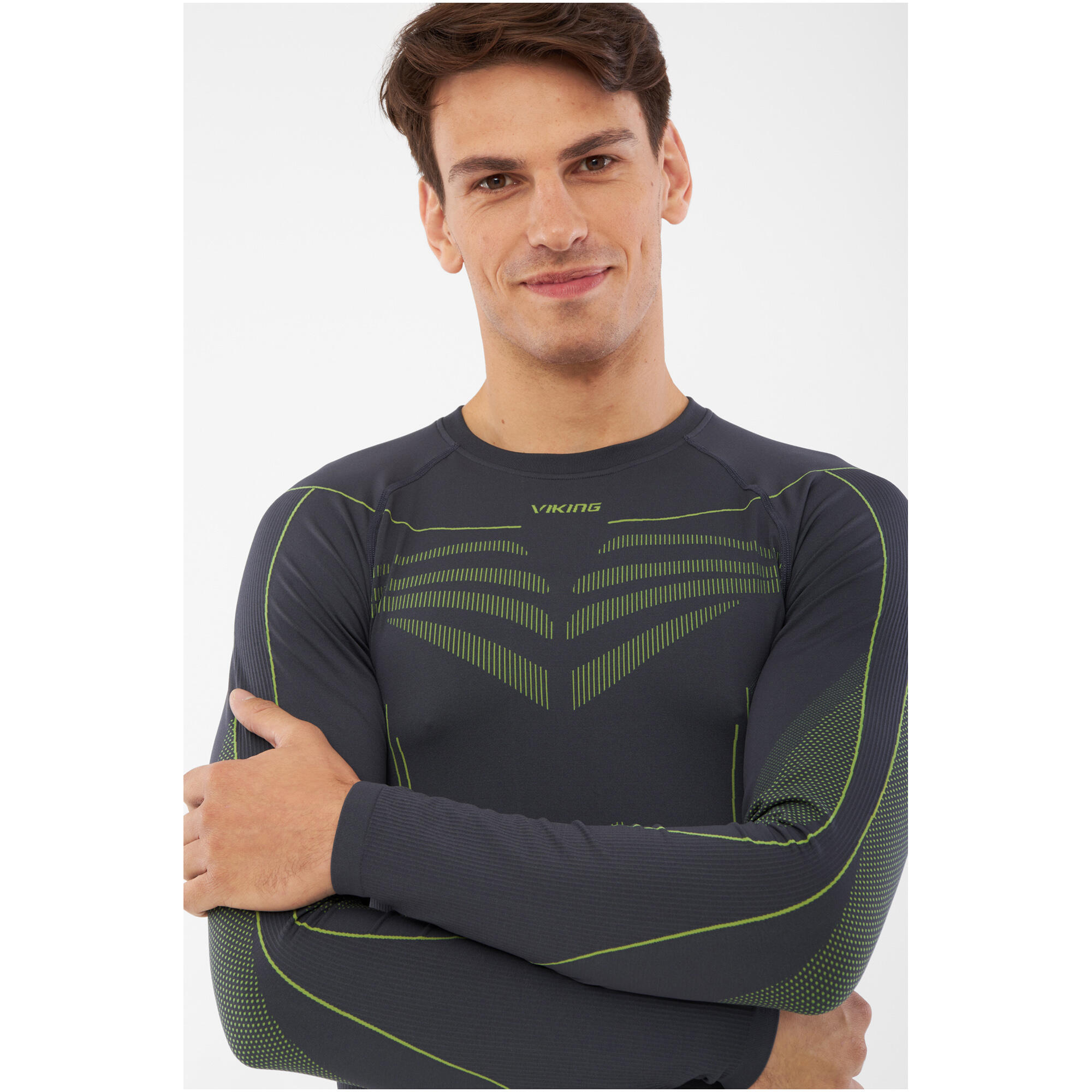 Sous-vêtement technique homme VIKING Rocket ensemble gris 4/7