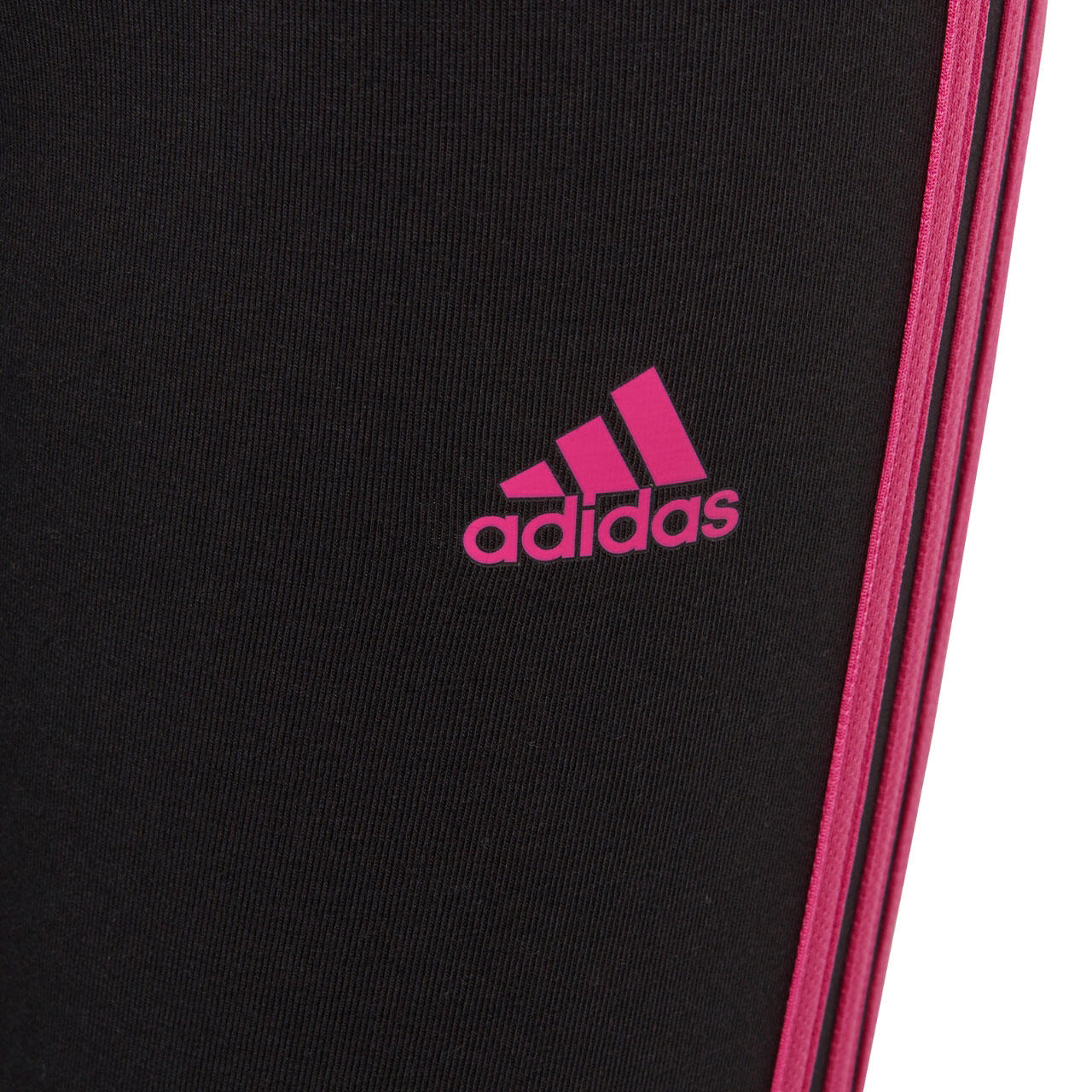 Legginsy dla dzieci adidas Essentials 3-Stripes Cotton Tights 3/5