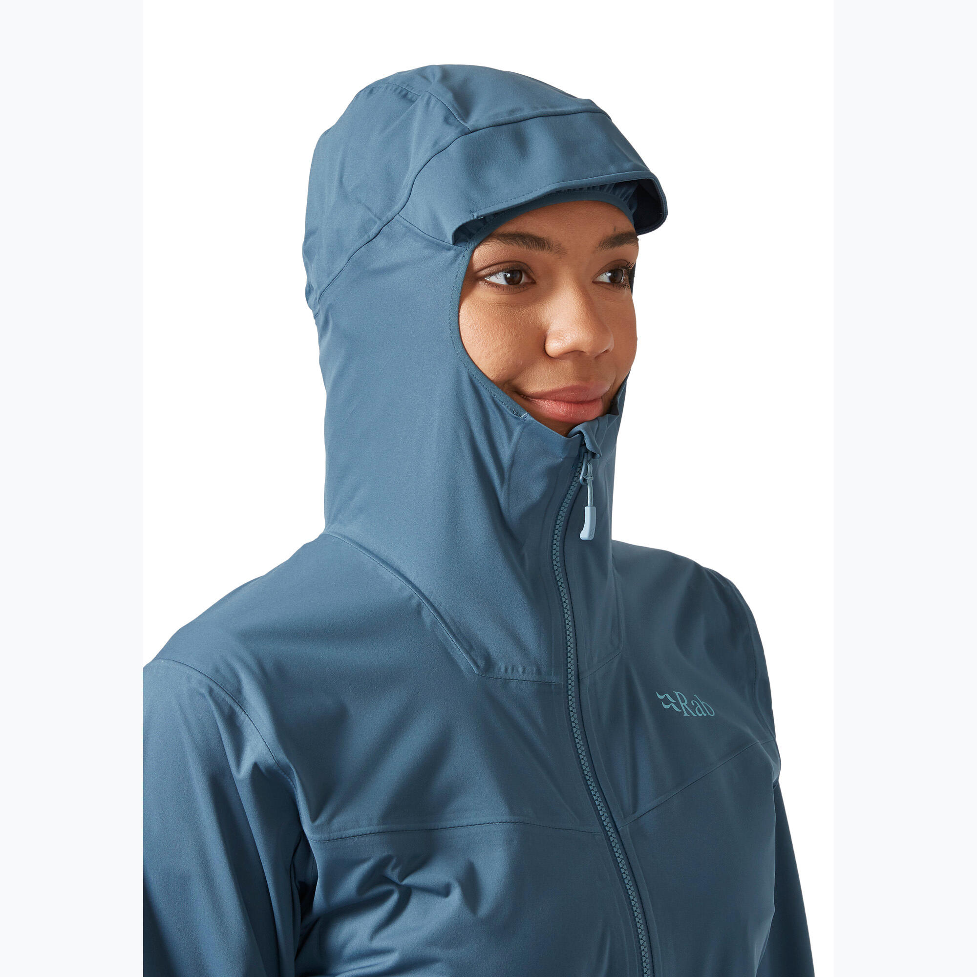 Chaqueta impermeable Rab Kinetic 2.0 para mujer 4/5