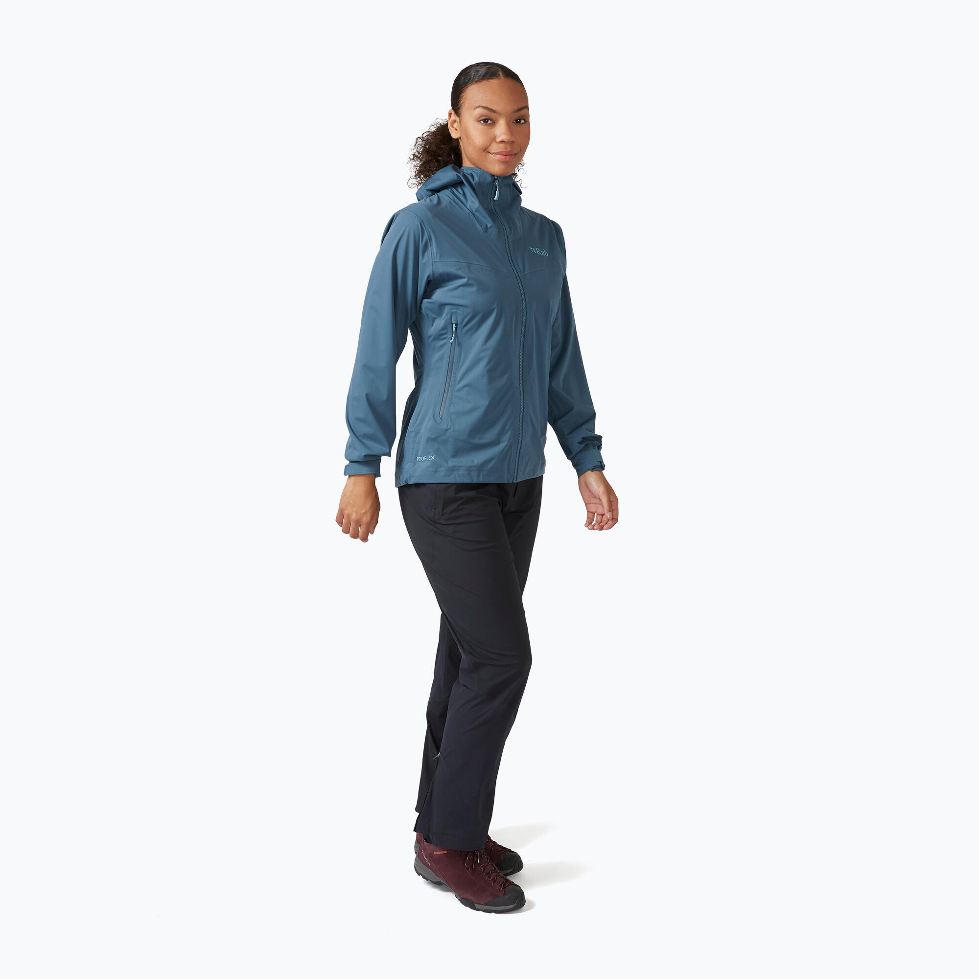 Chaqueta impermeable Rab Kinetic 2.0 para mujer 2/5
