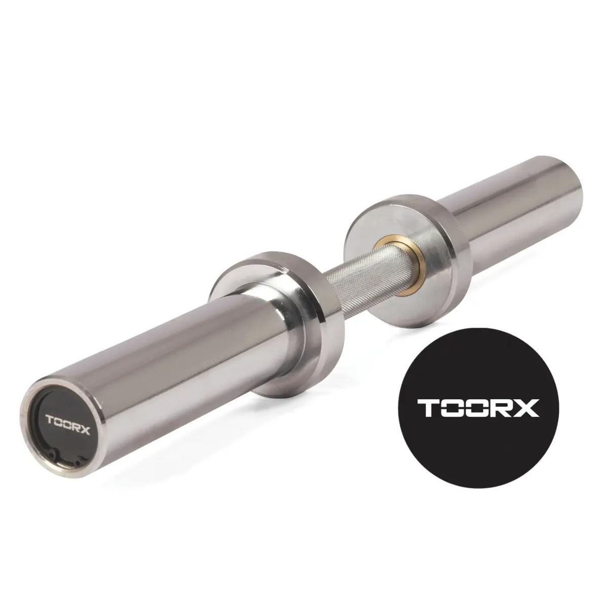 Toorx - Haltère Olympique 51 Cm Chromé Mco-51 - Haltère - Gris - 8 Kg - Decathlon