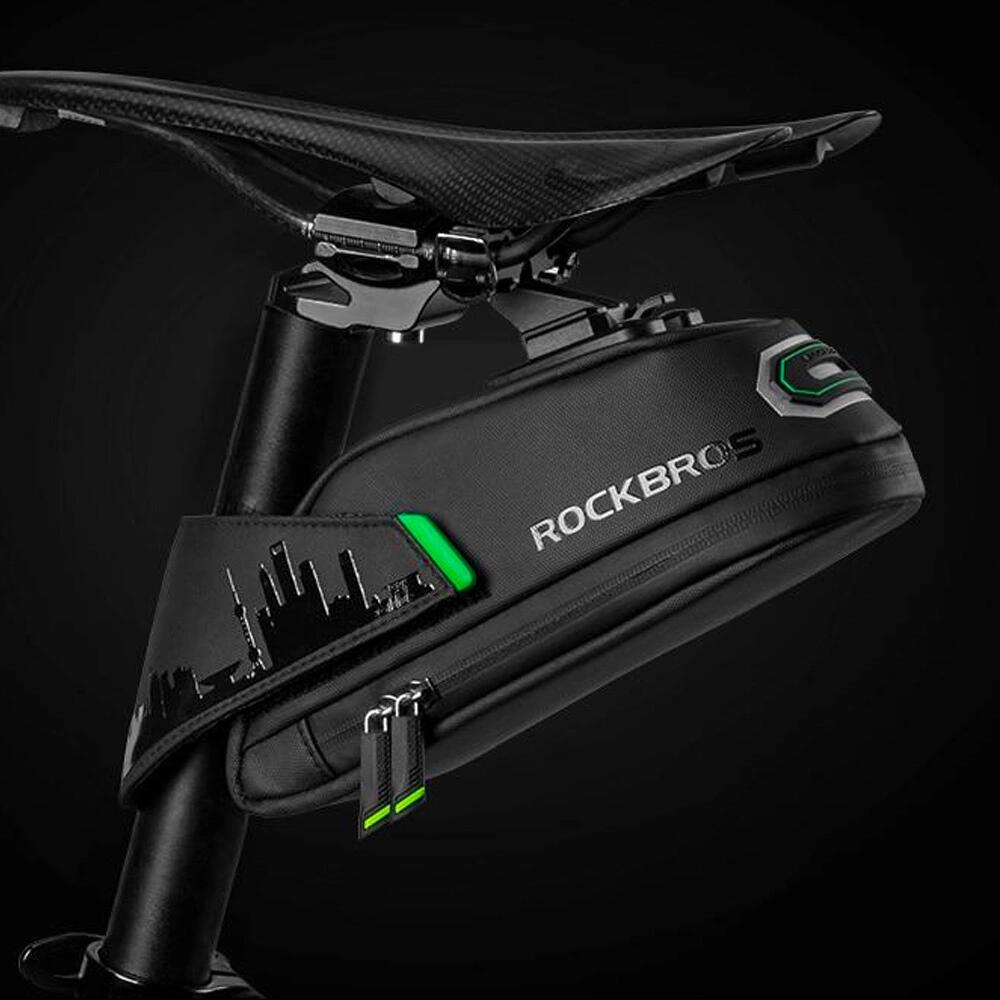 Sacoche de selle de vélo Rockbros C27-1 noire 4/7