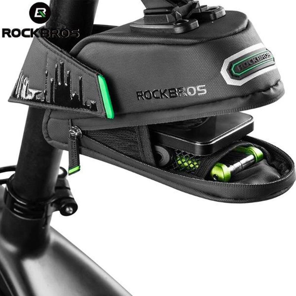 Sacoche de selle de vélo Rockbros C27-1 noire 7/7