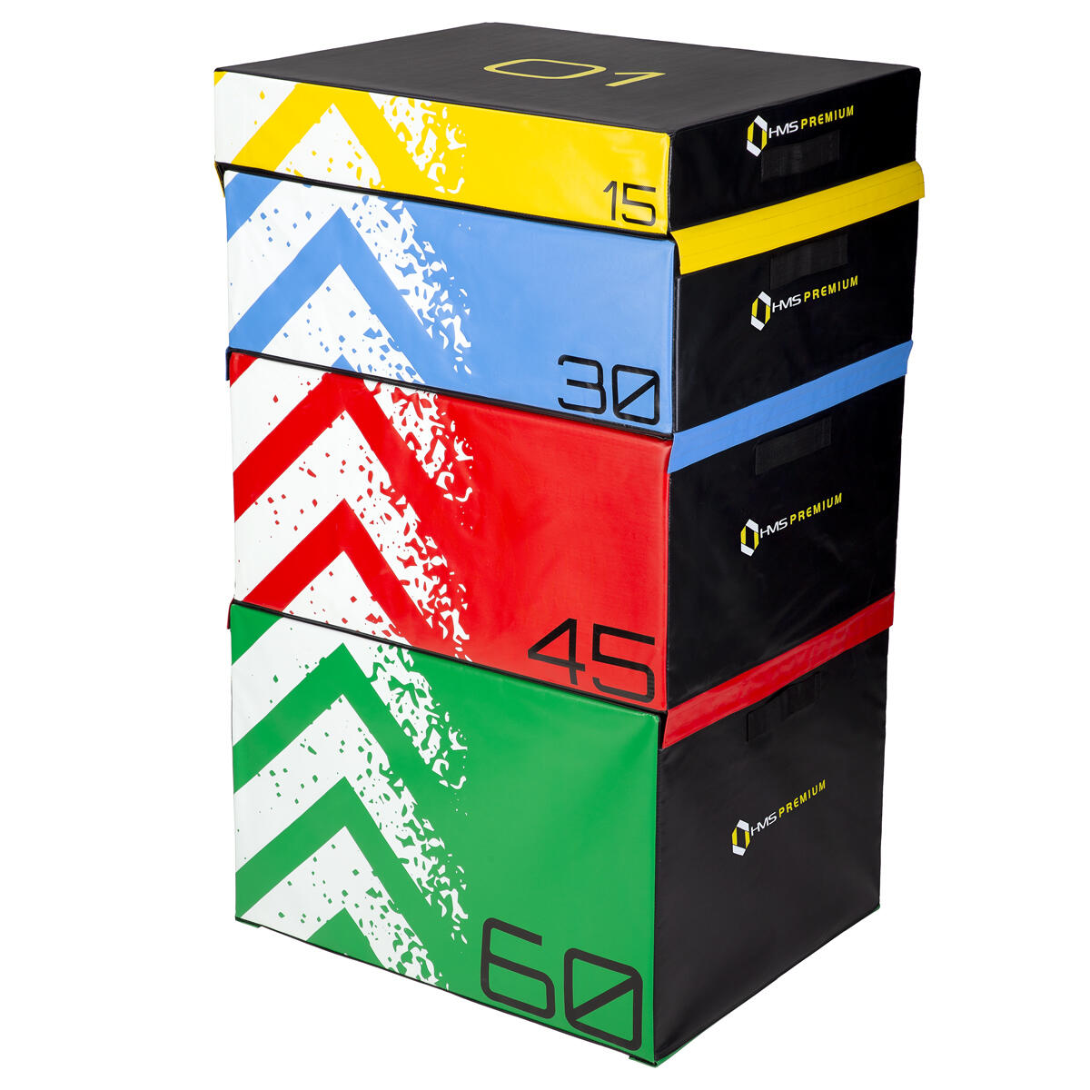 Plyo-boxes soft set HMS PREMIUM PYBS01 (4 pièces) 2/7