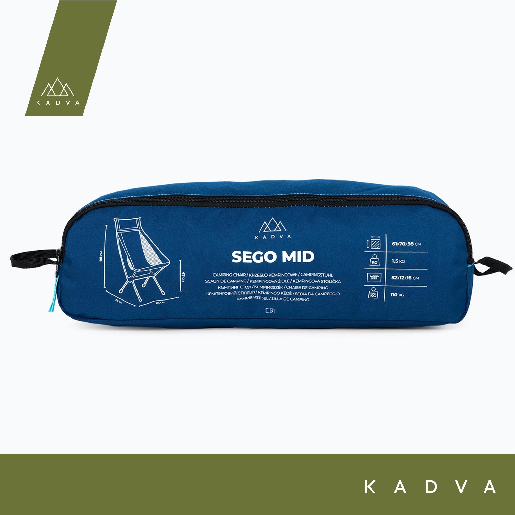 KADVA Sego Mid Campingstuhl 5/5