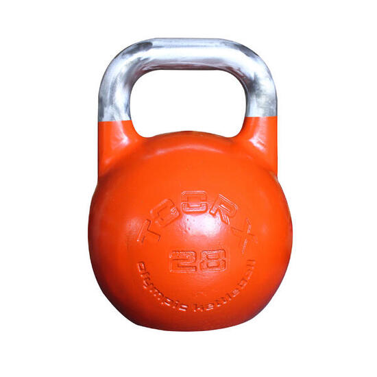 Kettlebell Olimpico EVO Acciaio Cromato (pesi codificati a colori) 8–36 kg