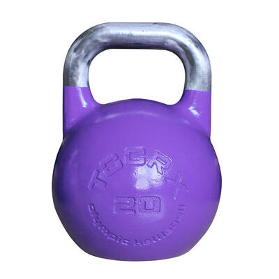 Kettlebell Olimpico EVO Acciaio Cromato (pesi codificati a colori) 8–36 kg