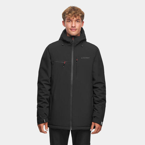 Winterjacke Herren Alpinus Causses schwarz