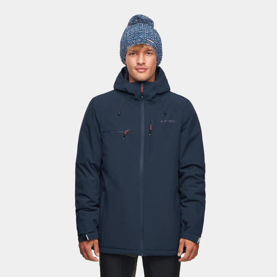 Winterjacke Herren Alpinus Causses schwarz