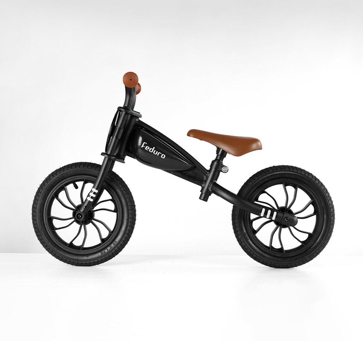 Qplay Feduro Bicicleta de Equilíbrio 12 polegadas - Bicicleta Criança - Preto 2/7
