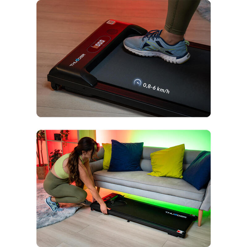 Futópad elektromos 80 kg THUNDER  IDEA 6 km/h