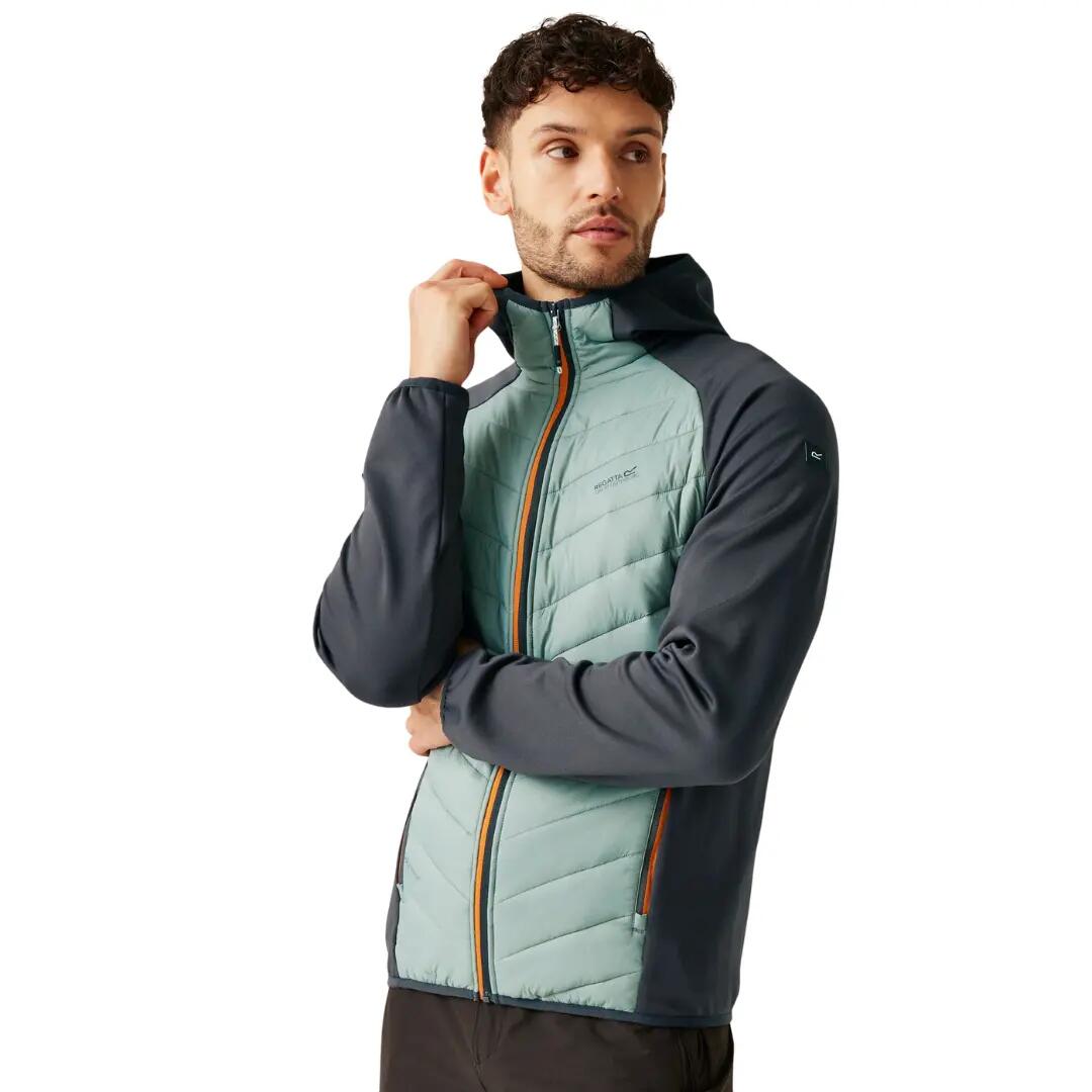 Doudounes homme REGATTA Andreson VIII Hybrid-Gris-S 4/4