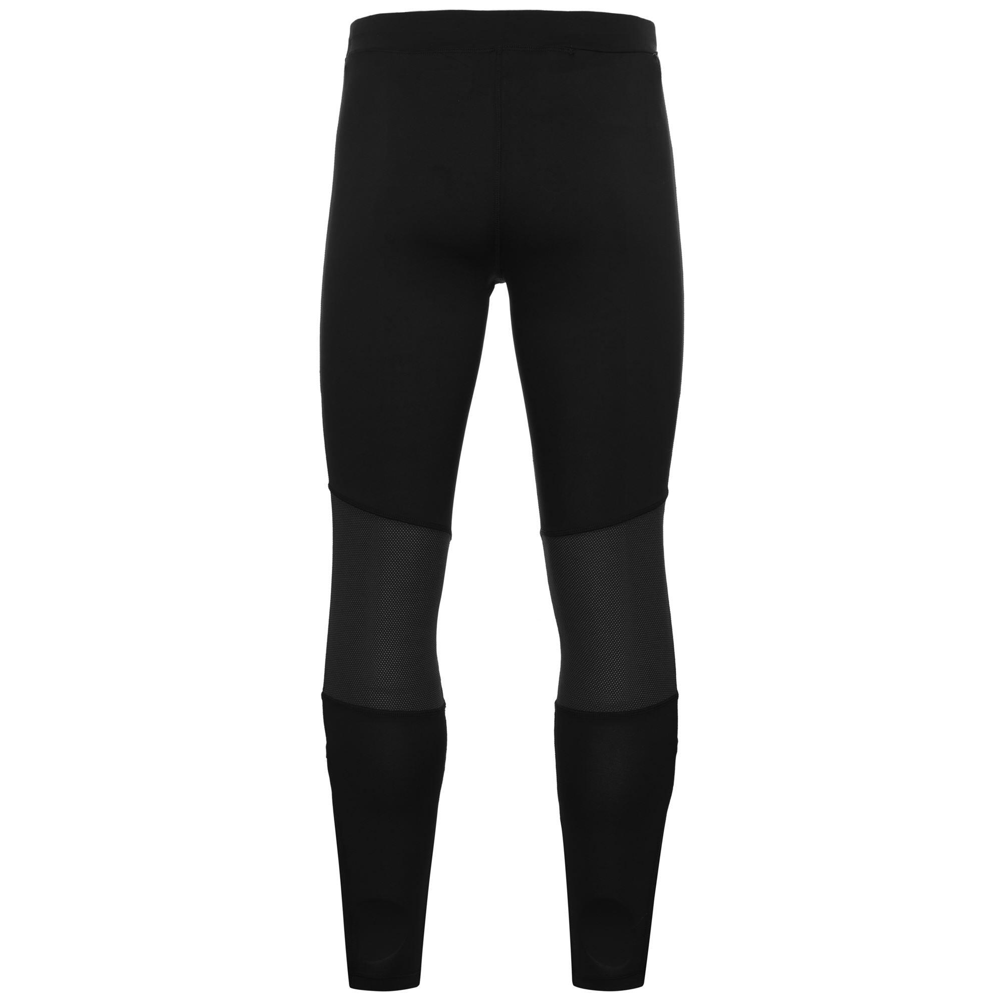 Pantaloni tuta da uomo in poliestere nero da palestra 2/4