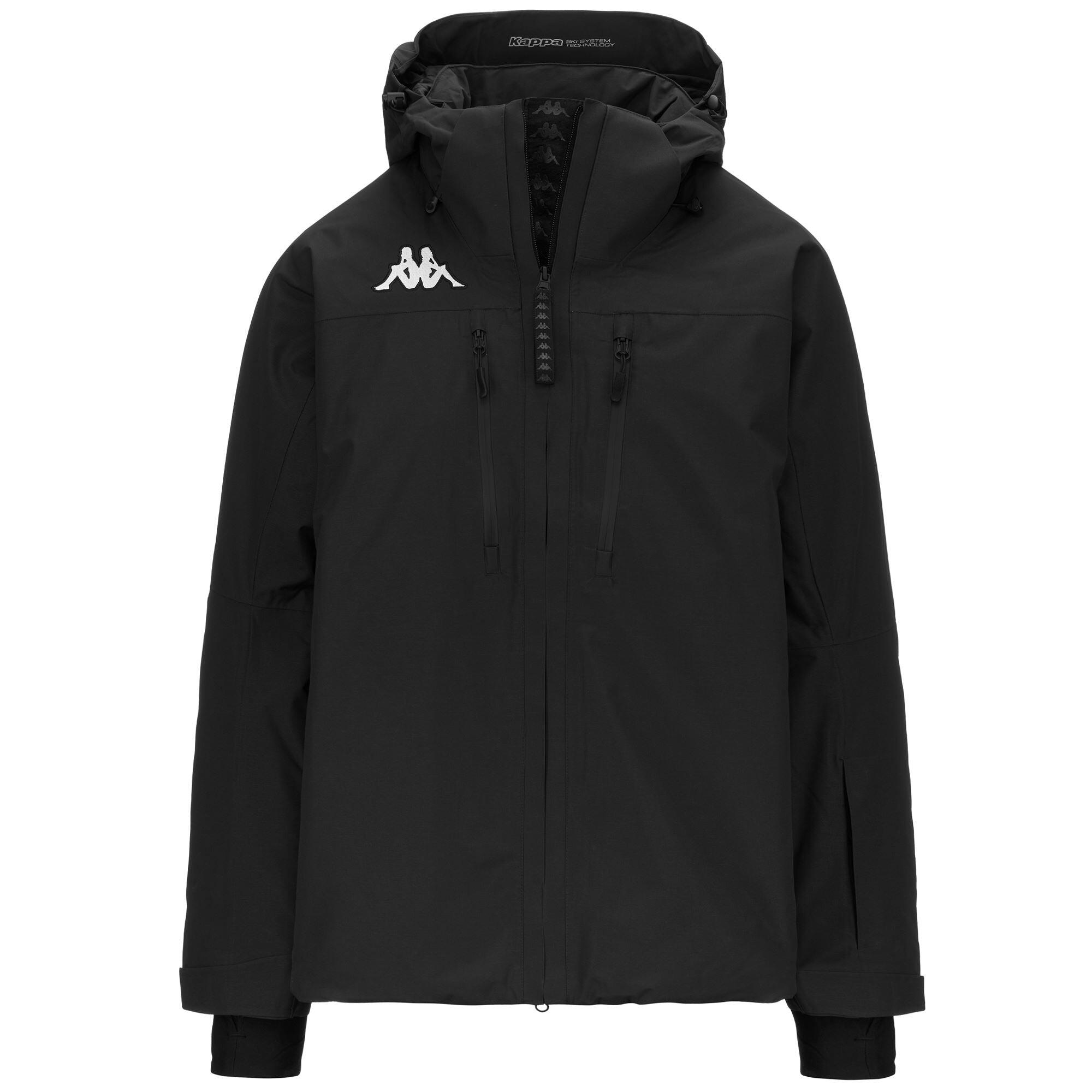 kappa giubbotto da uomo e donna in poliestere nero da sci e snowboard KAPPA Decathlon