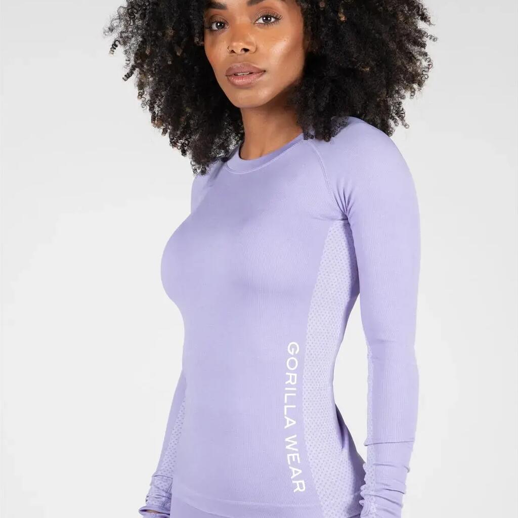Women's long-sleeved seamless jersey Gorilla Wear Selah