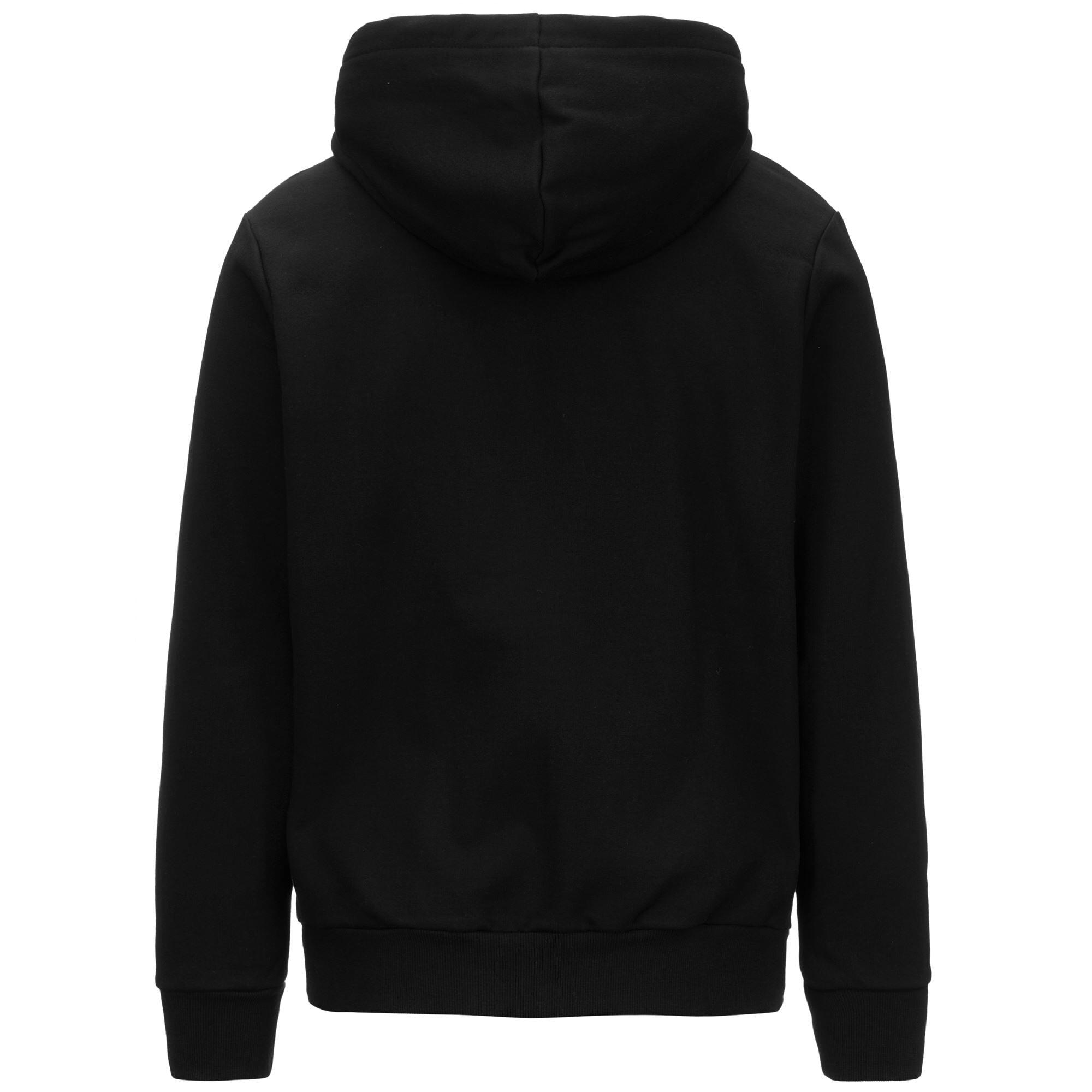 Felpa da uomo in cotone rosso da lifestyle KAPPA