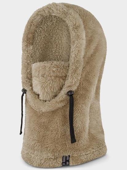 Poederbaas Sturmhaube Damen Fluffy Lila