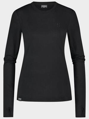 Poederbaas four seasons lightweight longsleeve dames zwart