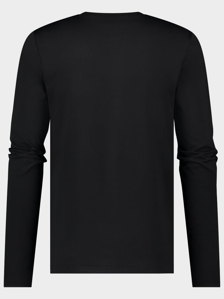 Poederbaas Four Seasons Lightweight Longsleeve Homme Noir 2/7
