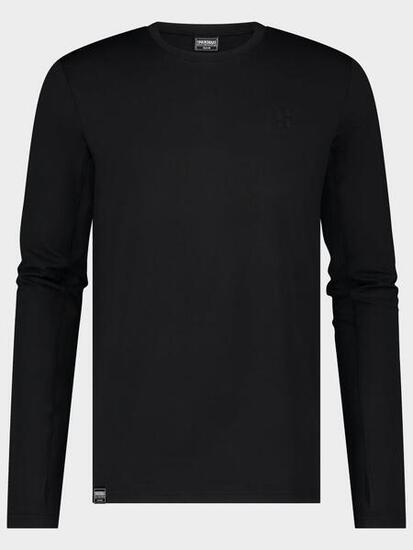 Poederbaas Four Seasons Lightweight Longsleeve Herren Schwarz