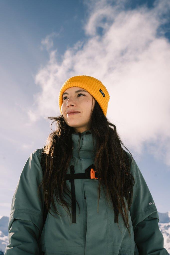 Poederbaas Royal Rib Beanie Yellow 6/7