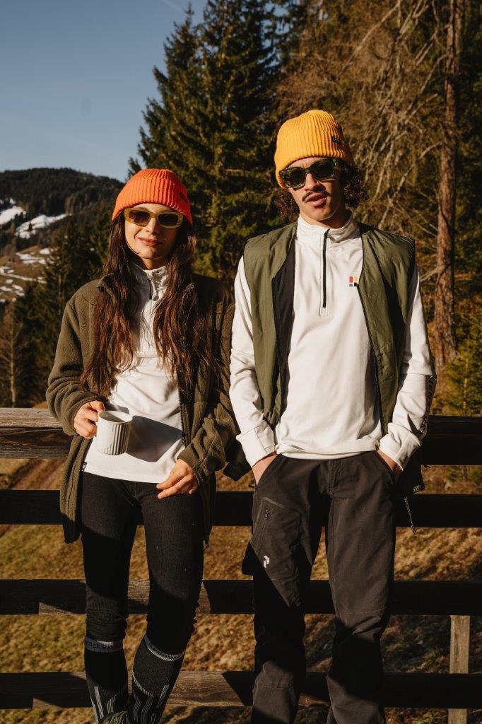Poederbaas Royal Rib Beanie Yellow 3/7
