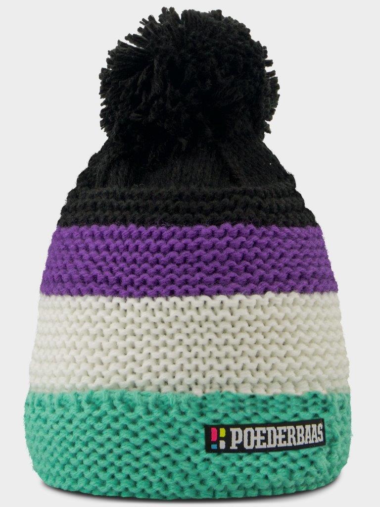 POEDERBAAS Poederbaas Muts Classic Colorful Beanie 2.0 Multi Green