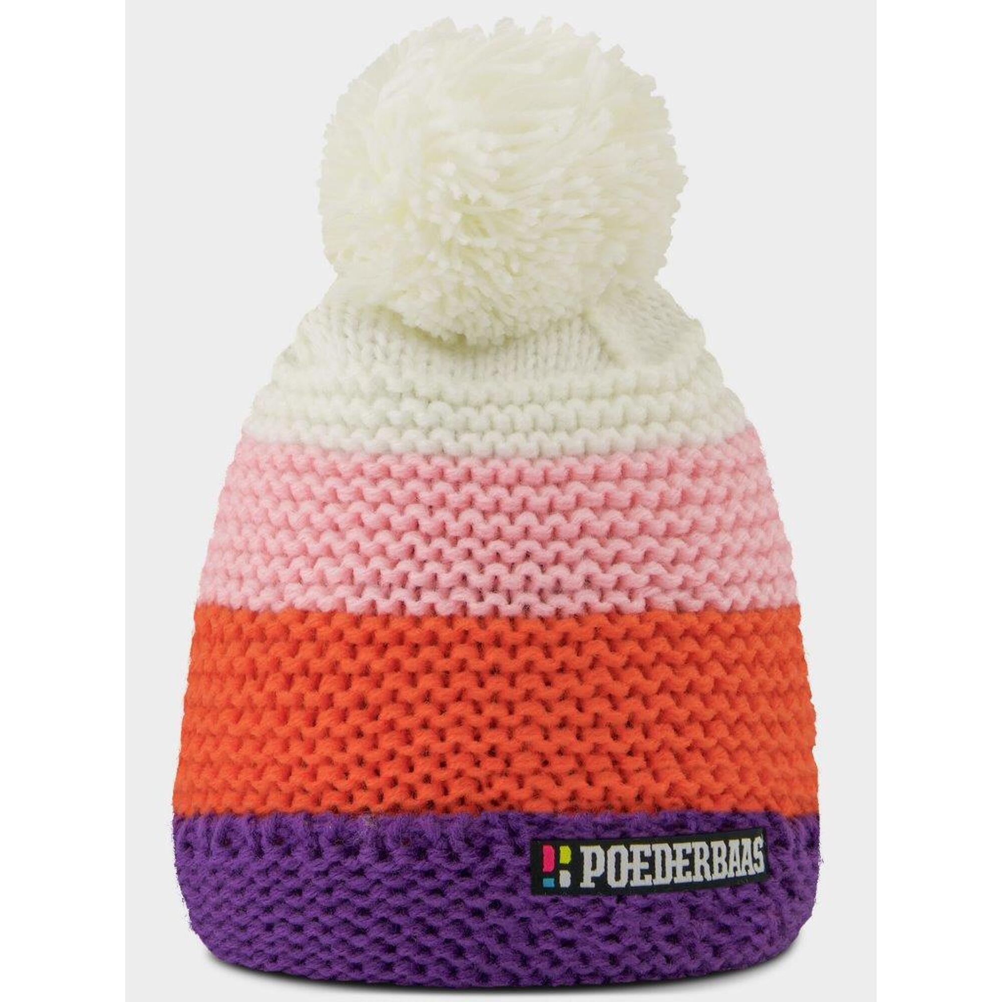 Gorro Poederbaas Classic Colorful beanie 2.0 Multi Púrpura