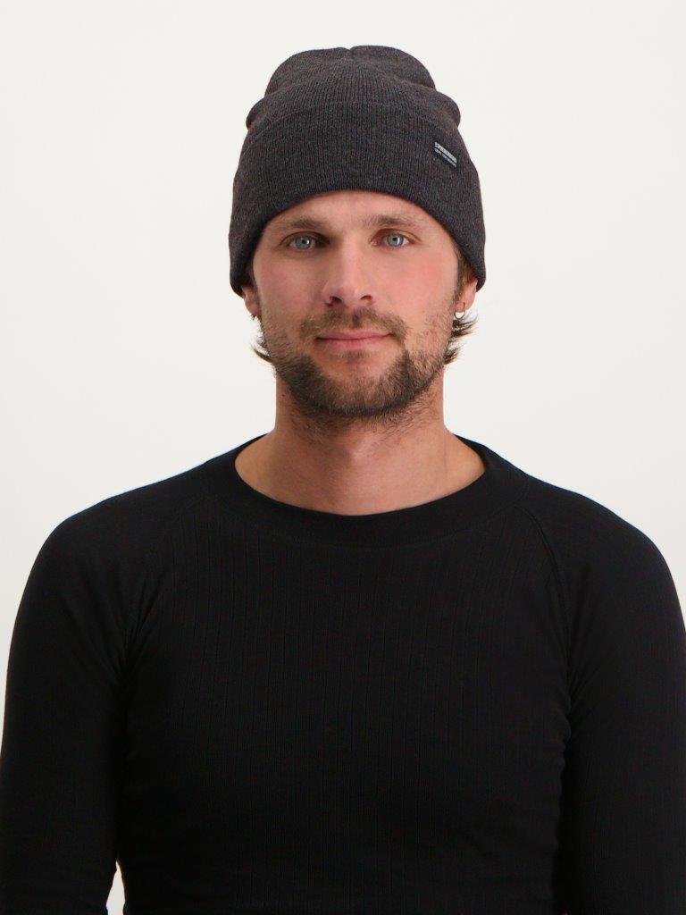 Poederbaas Muts Park Beanie Antraciet 3/6