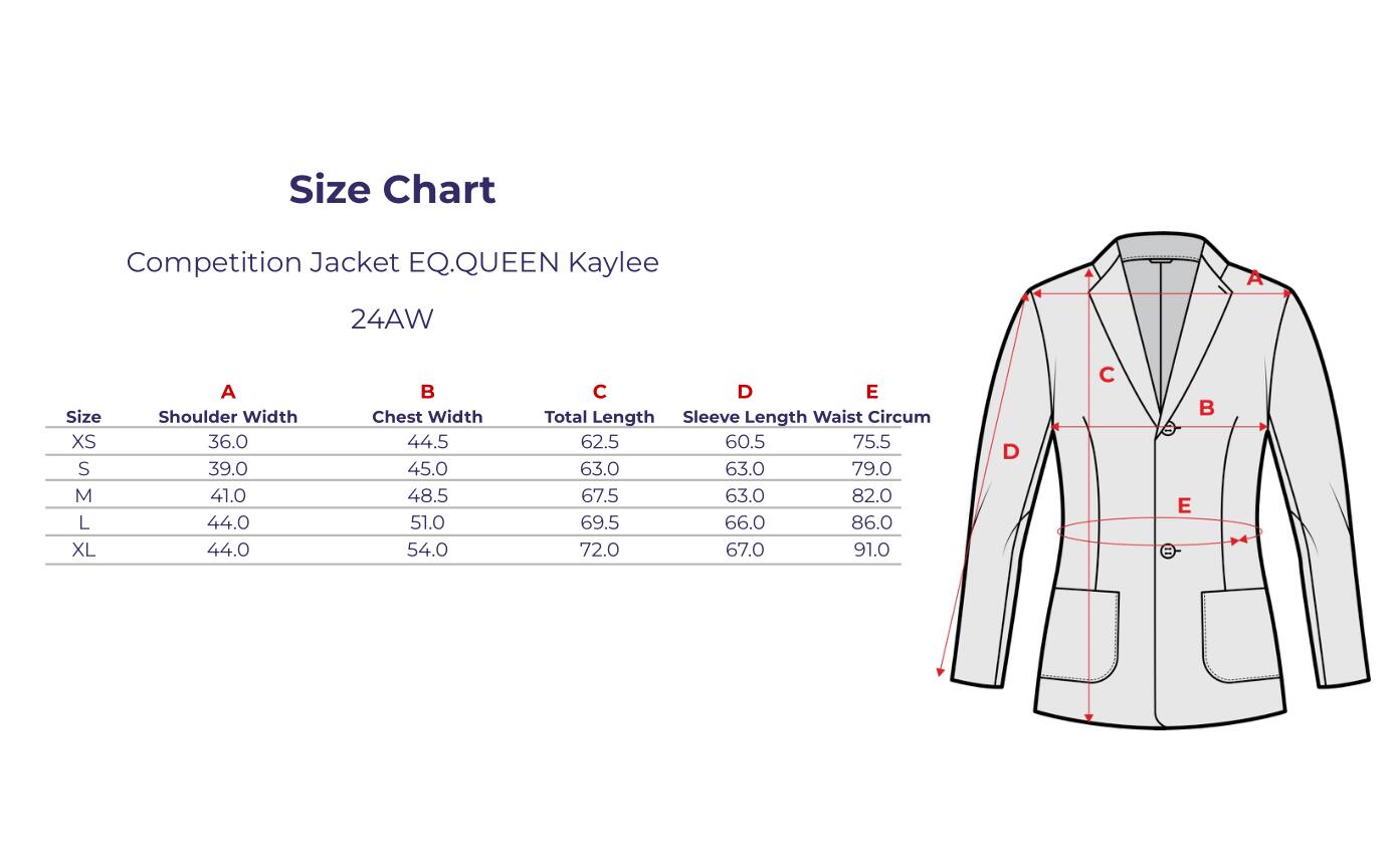 Veste de concours femme EQUESTRIAN QUEEN Kaylee 24AW Noir 6/6
