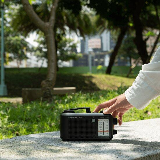 SANGEAN MMR-77 MAT ZWART 6/6
