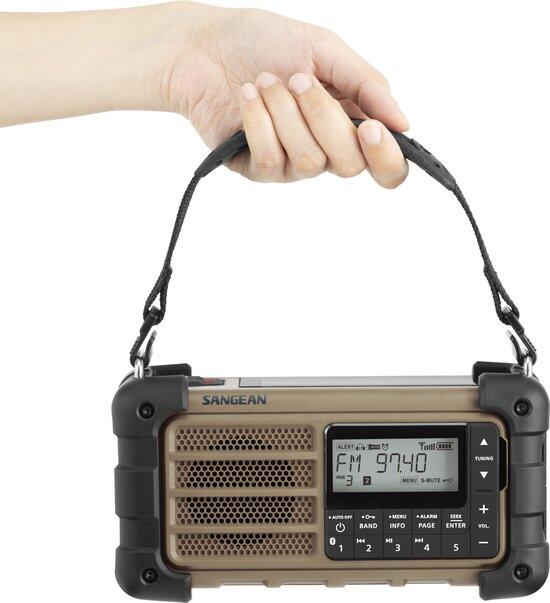 SANGEAN MMR-99 AM/FM WOESTIJNKLEUR 6/7
