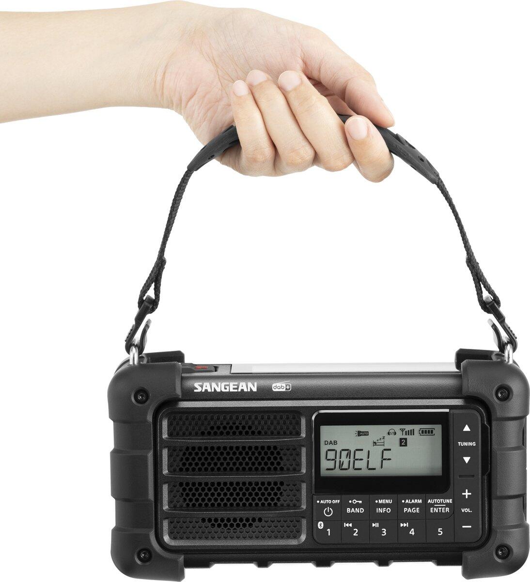 SANGEAN MMR-99 DAB+ MIDDERNACHTSZWART 4/7