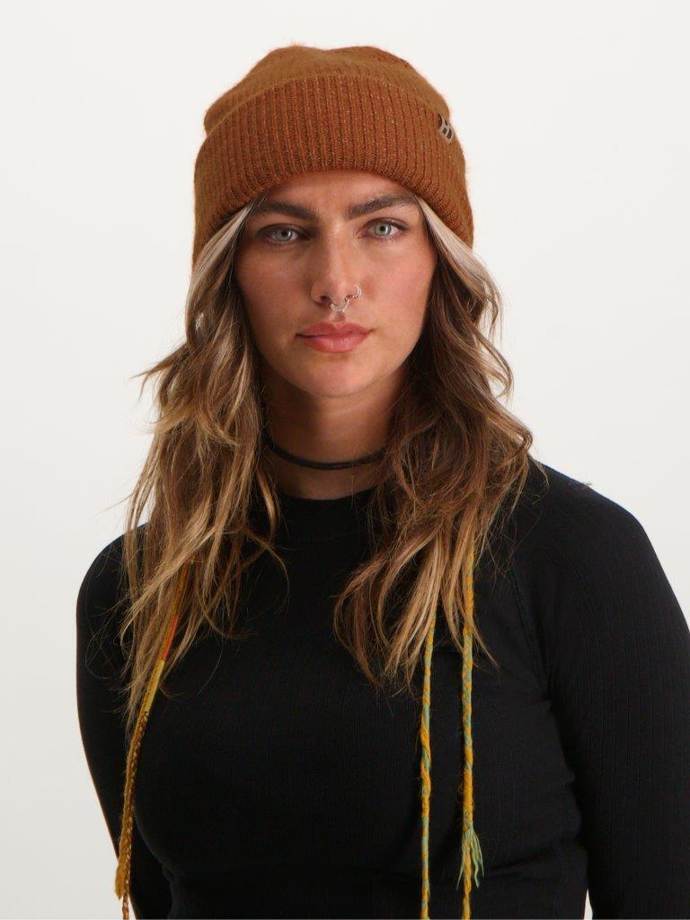 Poederbaas Muts Arctic Beanie Midbrown 3/6