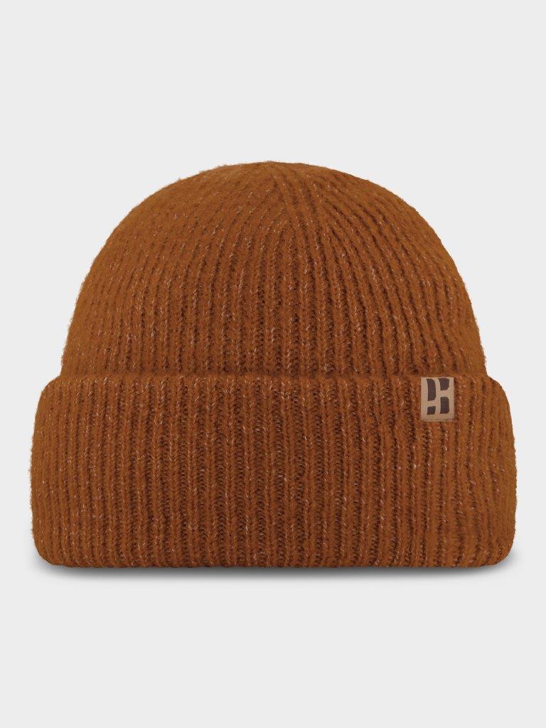 POEDERBAAS Poederbaas Muts Arctic Beanie Midbrown