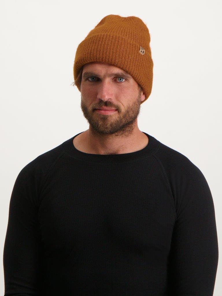 Poederbaas Muts Arctic Beanie Midbrown 2/6