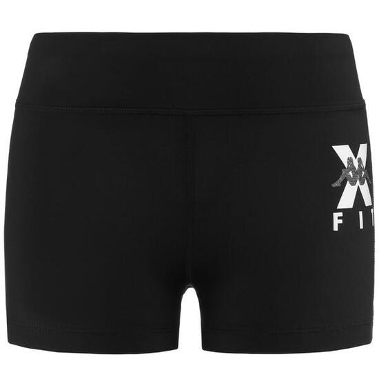 Short running femme Kombat Wkt Escame noir