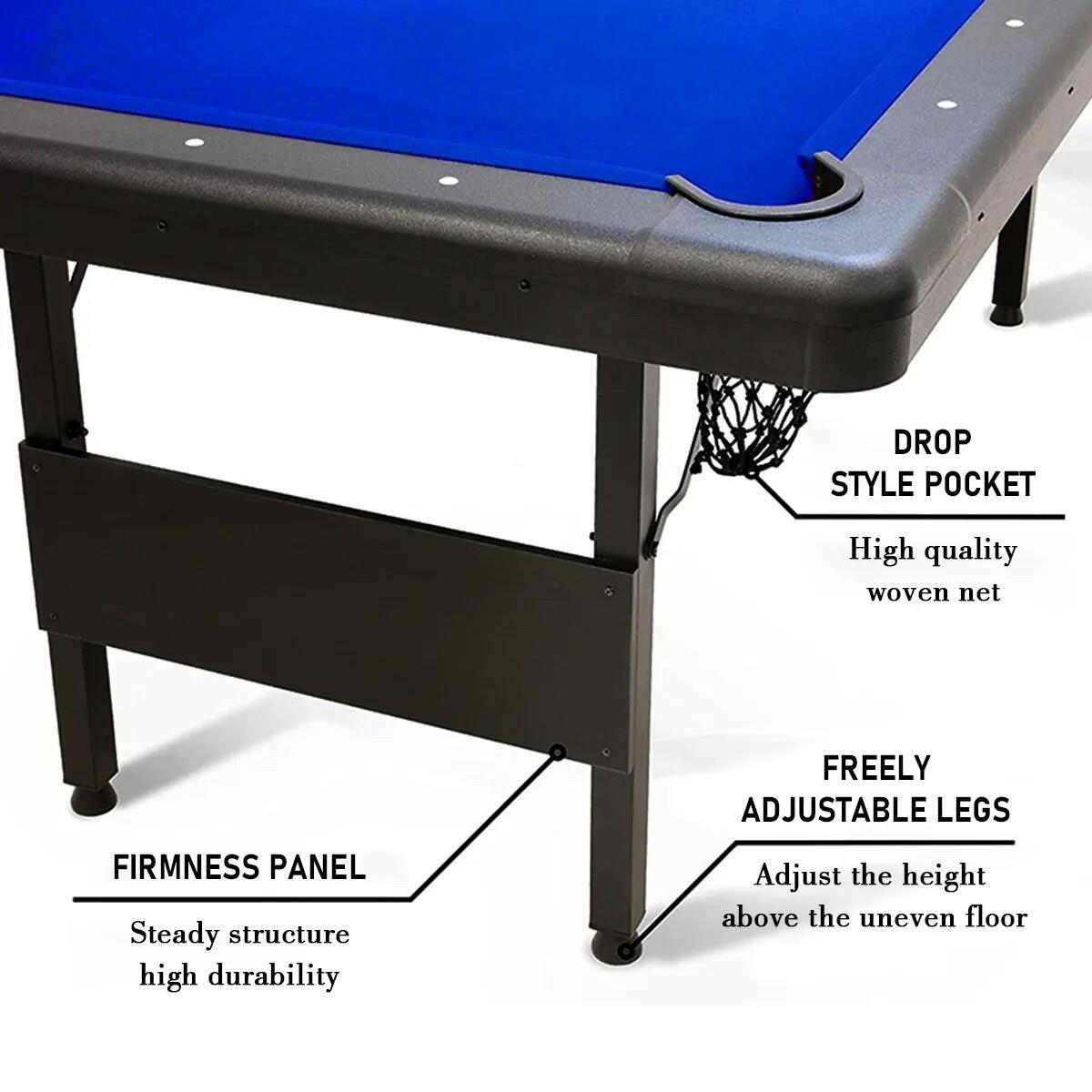 Pegasi Billardtisch Foldy 6ft - zusammenklappbar 4/5