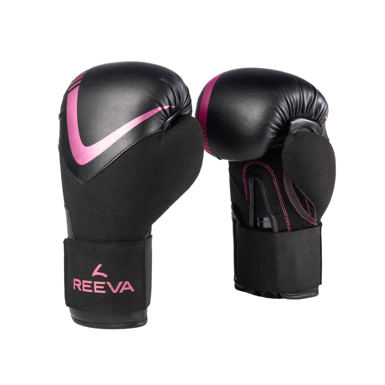 Luvas de boxe - Pele - Rosa 1/5