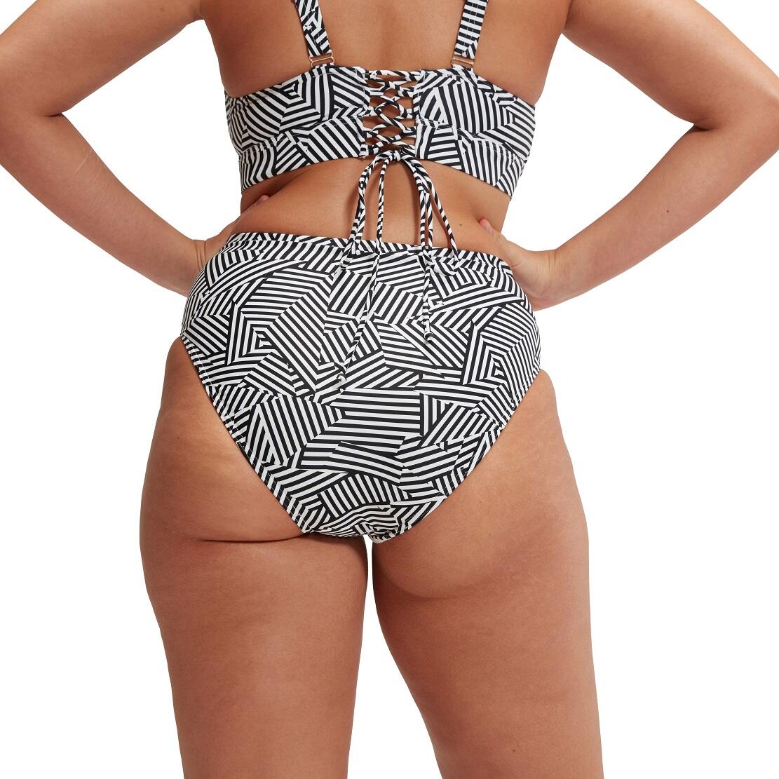 Badeanzug Damen Speedo SPDSCU PRNT AW BRIEF AF 5/7